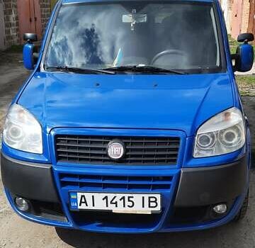 Синій Фіат Добло Панорама, об'ємом двигуна 1.37 л та пробігом 247 тис. км за 5200 $, фото 1 на Automoto.ua