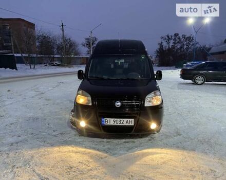 Чорний Фіат Добло вант., об'ємом двигуна 1.9 л та пробігом 165 тис. км за 5900 $, фото 1 на Automoto.ua