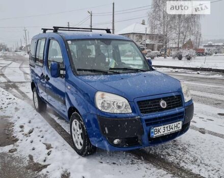 Синий Фиат Добло груз., объемом двигателя 1.3 л и пробегом 228 тыс. км за 5500 $, фото 1 на Automoto.ua