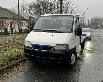 Белый Фиат Дукато, объемом двигателя 2.3 л и пробегом 393 тыс. км за 7000 $, фото 4 на Automoto.ua