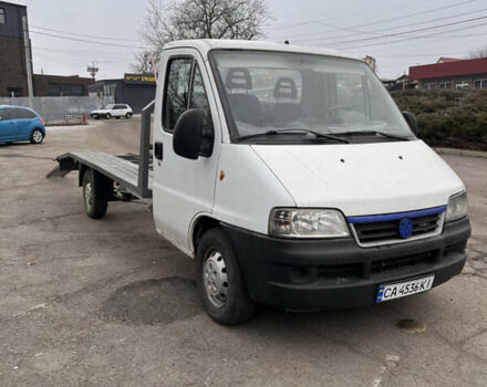 Белый Фиат Дукато, объемом двигателя 2.3 л и пробегом 393 тыс. км за 7000 $, фото 6 на Automoto.ua