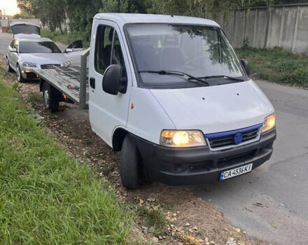 Белый Фиат Дукато, объемом двигателя 2.3 л и пробегом 393 тыс. км за 7000 $, фото 8 на Automoto.ua