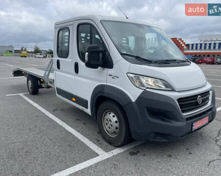 Белый Фиат Дукато, объемом двигателя 2.3 л и пробегом 197 тыс. км за 17900 $, фото 1 на Automoto.ua