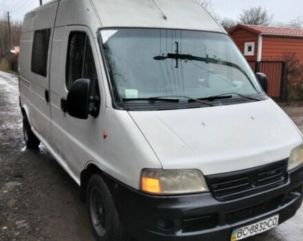 Белый Фиат Дукато, объемом двигателя 2.3 л и пробегом 420 тыс. км за 2500 $, фото 2 на Automoto.ua