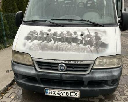 Белый Фиат Дукато, объемом двигателя 2.8 л и пробегом 360 тыс. км за 5500 $, фото 1 на Automoto.ua