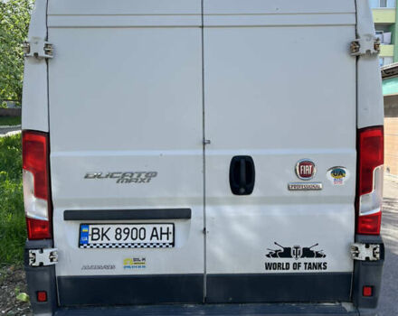 Белый Фиат Дукато, объемом двигателя 2.3 л и пробегом 710 тыс. км за 9800 $, фото 2 на Automoto.ua