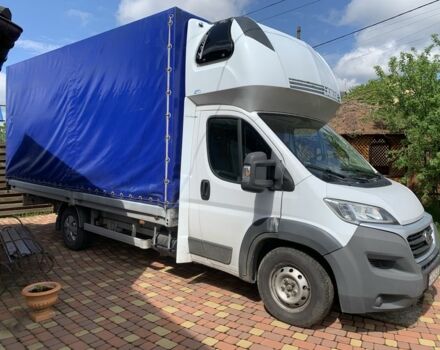 Белый Фиат Дукато, объемом двигателя 3 л и пробегом 160 тыс. км за 11200 $, фото 3 на Automoto.ua