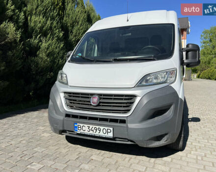 Белый Фиат Дукато, объемом двигателя 2.3 л и пробегом 222 тыс. км за 14400 $, фото 1 на Automoto.ua