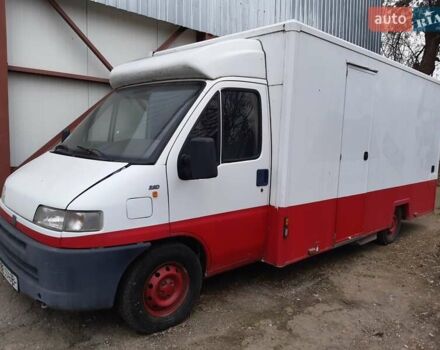 Білий Фіат Дукато, об'ємом двигуна 2.8 л та пробігом 192 тис. км за 5900 $, фото 1 на Automoto.ua