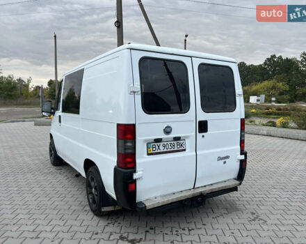 Білий Фіат Дукато, об'ємом двигуна 2.8 л та пробігом 400 тис. км за 3800 $, фото 5 на Automoto.ua