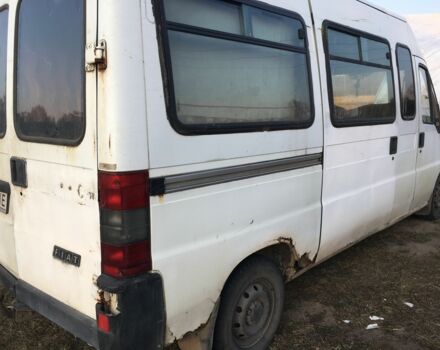 Белый Фиат Дукато, объемом двигателя 2.5 л и пробегом 320 тыс. км за 2300 $, фото 1 на Automoto.ua