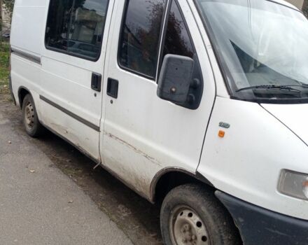 Белый Фиат Дукато, объемом двигателя 1.9 л и пробегом 384 тыс. км за 1500 $, фото 1 на Automoto.ua