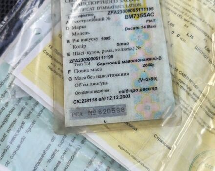 Белый Фиат Дукато, объемом двигателя 2.5 л и пробегом 600 тыс. км за 2500 $, фото 6 на Automoto.ua