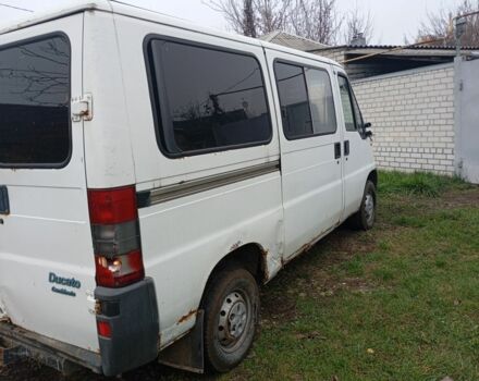 Белый Фиат Дукато, объемом двигателя 2 л и пробегом 300 тыс. км за 1700 $, фото 1 на Automoto.ua