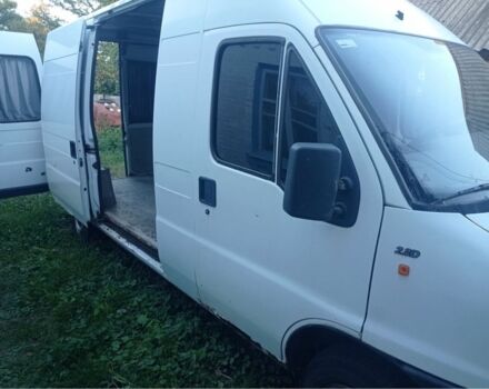 Белый Фиат Дукато, объемом двигателя 2.8 л и пробегом 700 тыс. км за 2600 $, фото 2 на Automoto.ua