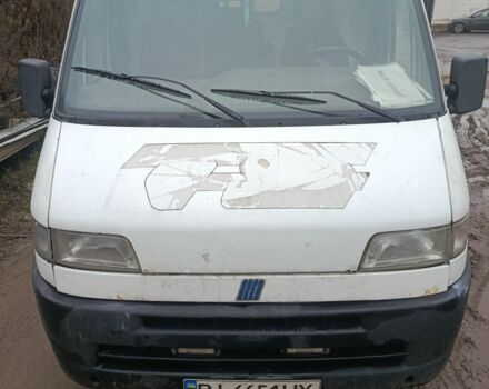 Белый Фиат Дукато, объемом двигателя 2.8 л и пробегом 290 тыс. км за 2840 $, фото 1 на Automoto.ua