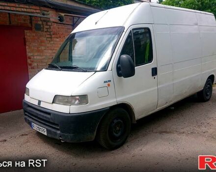 Белый Фиат Дукато, объемом двигателя 2.8 л и пробегом 460 тыс. км за 2400 $, фото 1 на Automoto.ua
