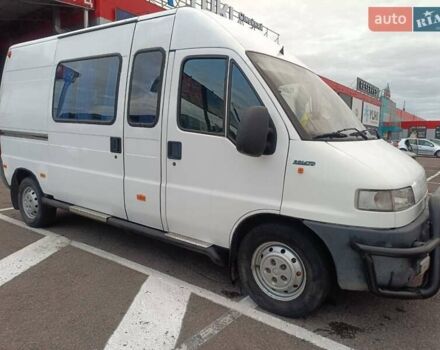 Белый Фиат Дукато, объемом двигателя 2.8 л и пробегом 264 тыс. км за 6700 $, фото 3 на Automoto.ua