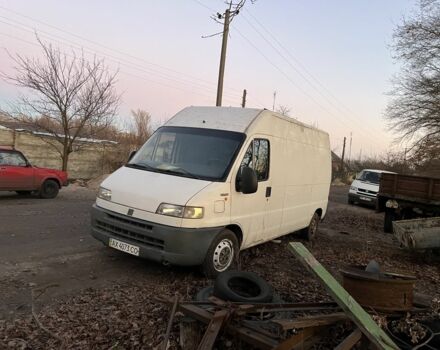 Белый Фиат Дукато, объемом двигателя 2.8 л и пробегом 320 тыс. км за 3750 $, фото 2 на Automoto.ua