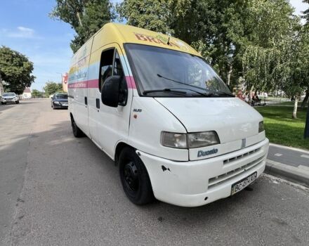 Белый Фиат Дукато, объемом двигателя 2.8 л и пробегом 416 тыс. км за 2200 $, фото 11 на Automoto.ua