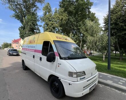 Белый Фиат Дукато, объемом двигателя 2.8 л и пробегом 416 тыс. км за 2200 $, фото 1 на Automoto.ua