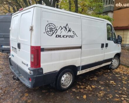 Белый Фиат Дукато, объемом двигателя 2 л и пробегом 482 тыс. км за 3950 $, фото 2 на Automoto.ua