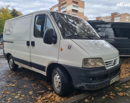 Белый Фиат Дукато, объемом двигателя 2 л и пробегом 482 тыс. км за 3950 $, фото 1 на Automoto.ua