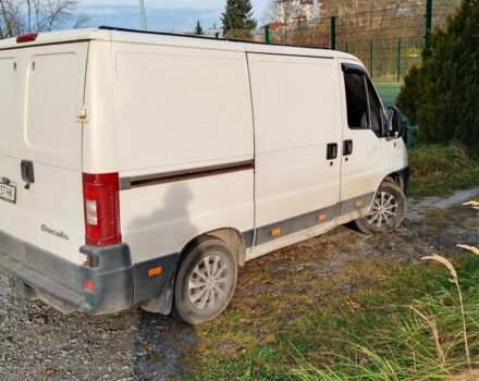 Белый Фиат Дукато, объемом двигателя 2.8 л и пробегом 342 тыс. км за 3500 $, фото 2 на Automoto.ua