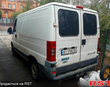 Белый Фиат Дукато, объемом двигателя 2 л и пробегом 369 тыс. км за 2750 $, фото 1 на Automoto.ua