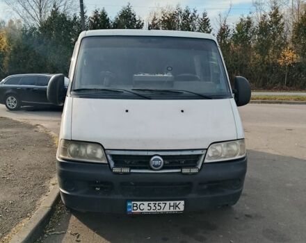 Белый Фиат Дукато, объемом двигателя 2.8 л и пробегом 342 тыс. км за 3500 $, фото 4 на Automoto.ua
