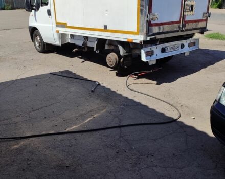 Белый Фиат Дукато, объемом двигателя 2.3 л и пробегом 445 тыс. км за 2300 $, фото 3 на Automoto.ua