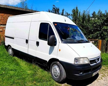 Белый Фиат Дукато, объемом двигателя 2.3 л и пробегом 328 тыс. км за 3900 $, фото 1 на Automoto.ua