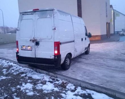 Белый Фиат Дукато, объемом двигателя 2.8 л и пробегом 315 тыс. км за 3750 $, фото 3 на Automoto.ua