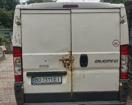 Белый Фиат Дукато, объемом двигателя 2.2 л и пробегом 406 тыс. км за 4000 $, фото 2 на Automoto.ua