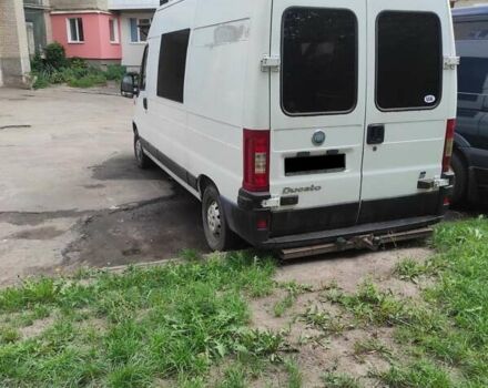 Белый Фиат Дукато, объемом двигателя 2.8 л и пробегом 431 тыс. км за 5500 $, фото 2 на Automoto.ua