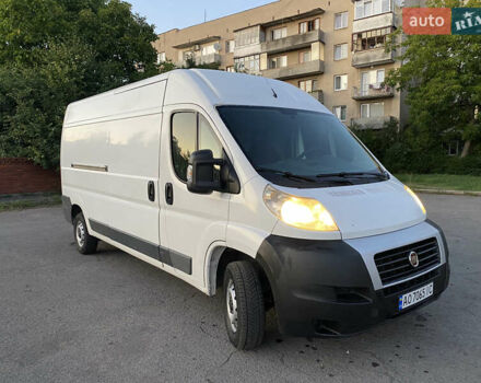 Белый Фиат Дукато, объемом двигателя 2.3 л и пробегом 348 тыс. км за 7500 $, фото 5 на Automoto.ua