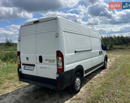 Белый Фиат Дукато, объемом двигателя 3 л и пробегом 394 тыс. км за 13200 $, фото 2 на Automoto.ua