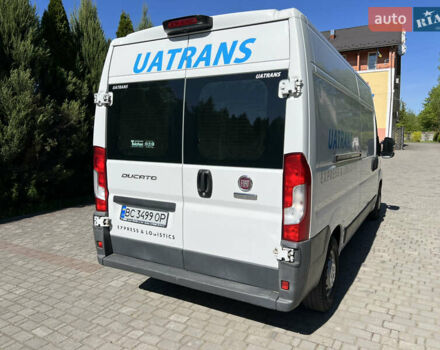 Білий Фіат Дукато, об'ємом двигуна 2.3 л та пробігом 222 тис. км за 14400 $, фото 7 на Automoto.ua