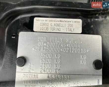 Белый Фиат Дукато, объемом двигателя 2.2 л и пробегом 300 тыс. км за 18350 $, фото 46 на Automoto.ua