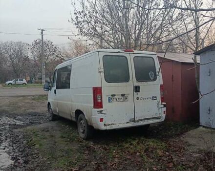 Белый Фиат Дукато, объемом двигателя 2.5 л и пробегом 100 тыс. км за 3000 $, фото 2 на Automoto.ua