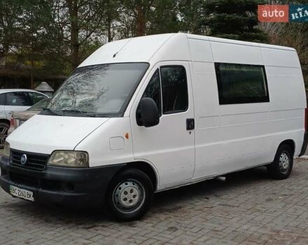 Белый Фиат Дукато, объемом двигателя 2.8 л и пробегом 380 тыс. км за 3650 $, фото 3 на Automoto.ua