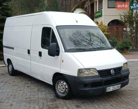 Белый Фиат Дукато, объемом двигателя 2.8 л и пробегом 380 тыс. км за 3650 $, фото 5 на Automoto.ua