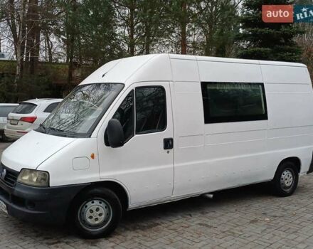 Белый Фиат Дукато, объемом двигателя 2.8 л и пробегом 380 тыс. км за 3650 $, фото 4 на Automoto.ua