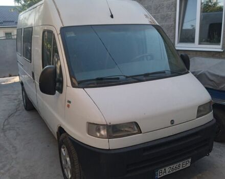 Белый Фиат Дукато, объемом двигателя 2.8 л и пробегом 300 тыс. км за 4200 $, фото 1 на Automoto.ua