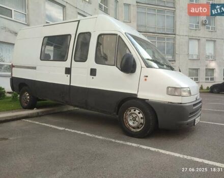 Белый Фиат Дукато, объемом двигателя 2.8 л и пробегом 390 тыс. км за 3960 $, фото 6 на Automoto.ua
