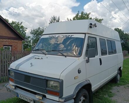 Белый Фиат Дукато, объемом двигателя 2.5 л и пробегом 350 тыс. км за 2646 $, фото 1 на Automoto.ua