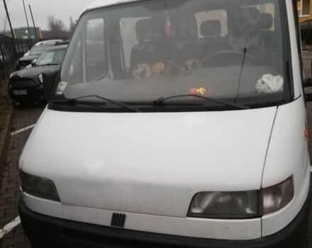 Белый Фиат Дукато, объемом двигателя 2.5 л и пробегом 340 тыс. км за 1300 $, фото 1 на Automoto.ua