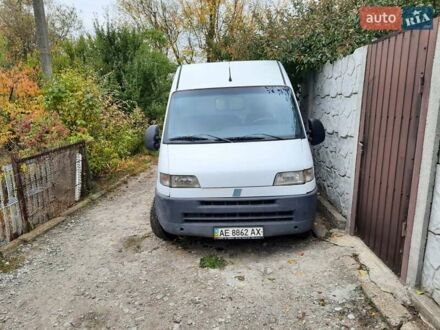 Белый Фиат Дукато, объемом двигателя 2.5 л и пробегом 500 тыс. км за 2900 $, фото 1 на Automoto.ua