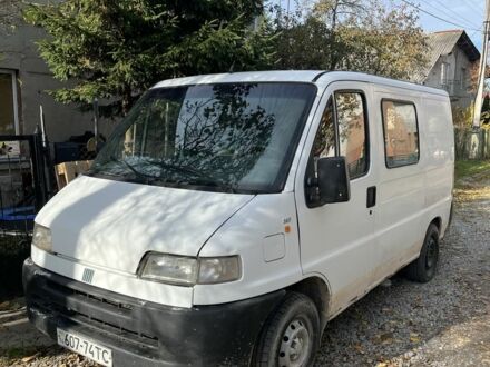 Білий Фіат Дукато, об'ємом двигуна 2.5 л та пробігом 345 тис. км за 2000 $, фото 1 на Automoto.ua