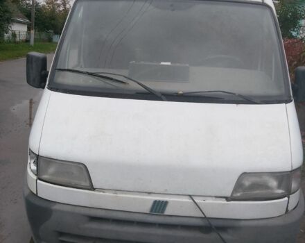 Белый Фиат Дукато, объемом двигателя 2.5 л и пробегом 200 тыс. км за 1400 $, фото 1 на Automoto.ua